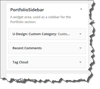 Portfolio Widget